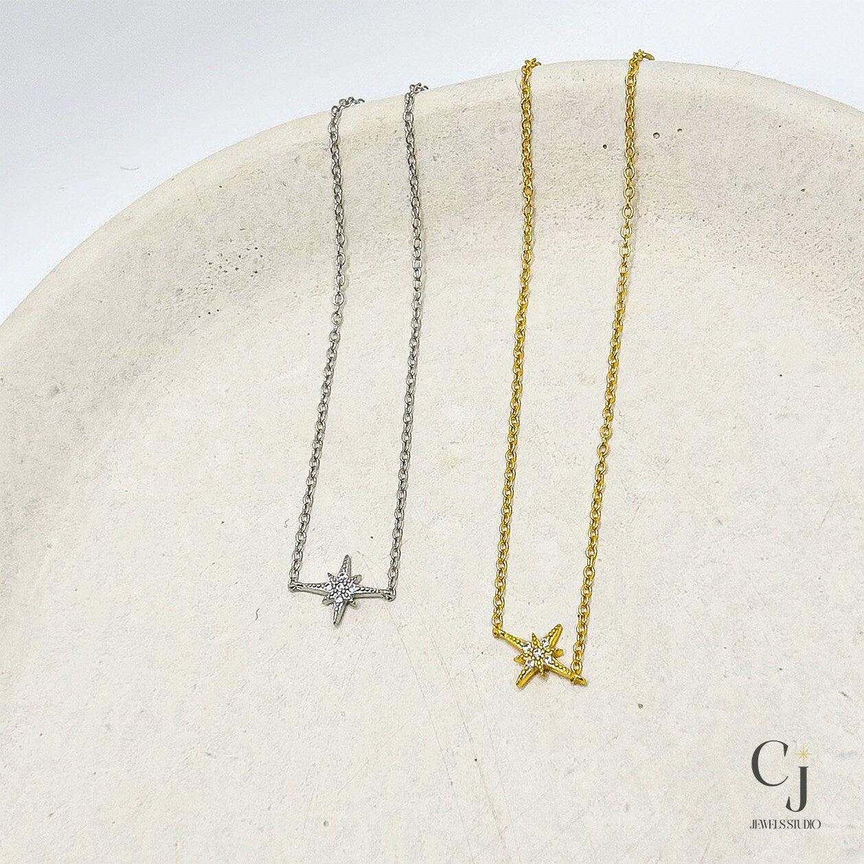 Gold Star Bracelet | Star Bracelet | CJ Jewels Studio