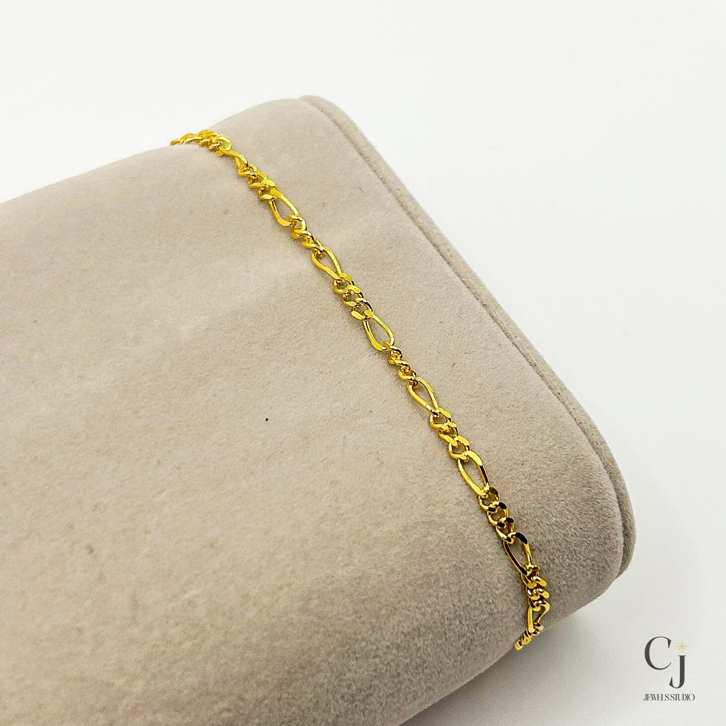 Gold Chain Bracelet | Chain Bracelet | CJ Jewels Studio